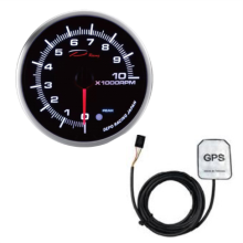 Depo Gauges  Electric 115mm Speedometer Smoked Lens With Gps Module image 1