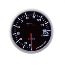 Depo Gauges Exhaust Gas Temp Gauge 52mm - White Display image 1