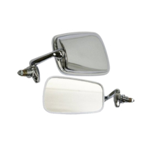 70s VW beetle mirrors Metal / Chrome Pair image 1