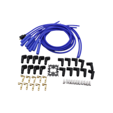 Mastodon Universal Ignition Wire Set 8.5mm 180 Deg - Blue image 1