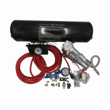 VIAIR KIT - HEAVY DUTY 02 - VIAIR Dual cab control, Airmax 12V 33% duty cycle, 10 BAR compressor, 6m hose pack, Including 7.5L air tank. Assembled product. If loose components are required, please contact ASSC image 1