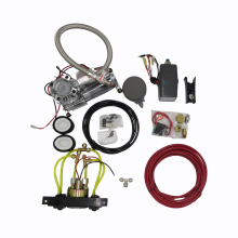 VIAIR KIT - LIGHT DUTY 02 - VIAIR Dual cab control, VIAIR 12V 15% duty cycle, 8 BAR compressor. Assembled product. If loose components are required, please contact ASSC image 1