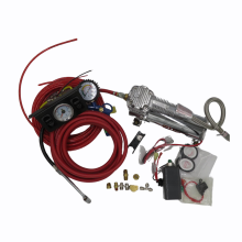 VIAIR KIT - MEDIUM DUTY 02 - VIAIR Dual cab control, VIAIR 12V 33% duty cycle, 10 BAR compressor, 6m hose pack, Excluding air tank. Assembled product. If  loose components are required, please contact ASSC image 1