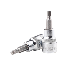 FIXMAN 3/8 DR.BIT SPLINE SOCKET M5 image 1