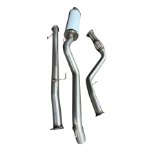 GD6 TOYOTA HILUX 76MM - 63MM DOWN PIPE - 76MM SYSTEM image 1