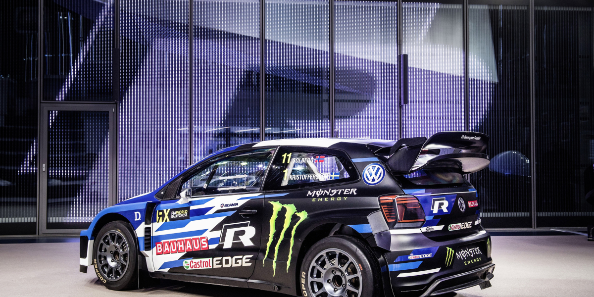 Restomod Volkswagen brings Petter Solberg and Polo R WRX Supercar